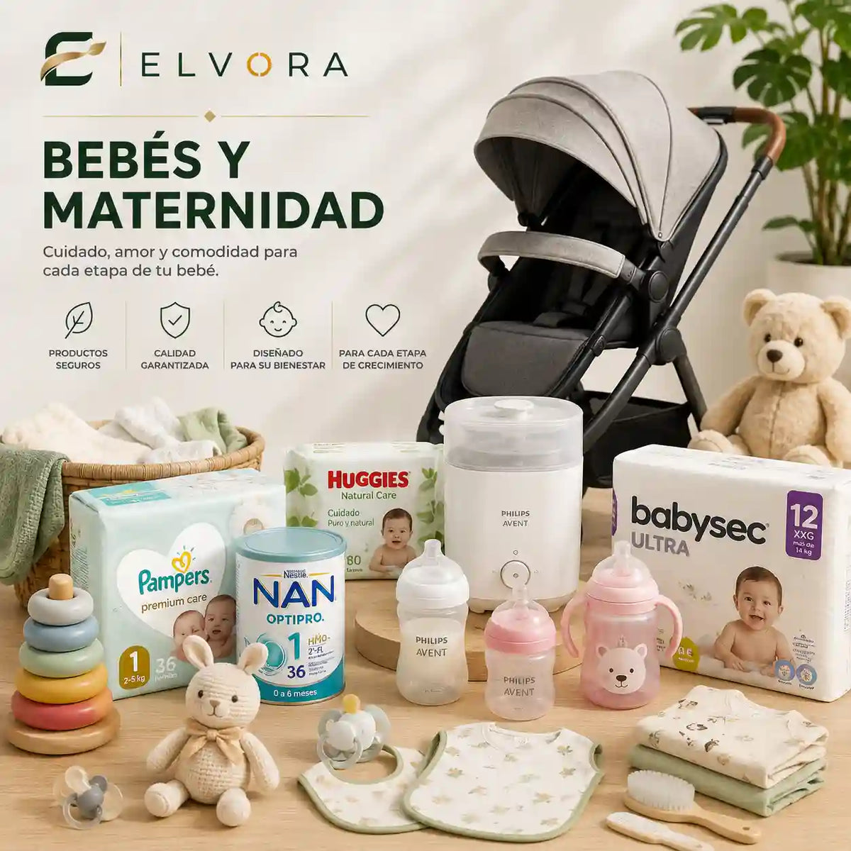BEBES Y MATERNIDAD